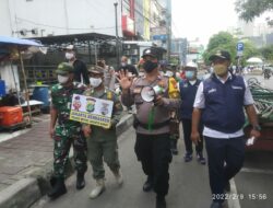 Antisipasi Lonjakan COVID-19, 3 Pilar Kelurahan Taman Sari Adakan Grebek Masker